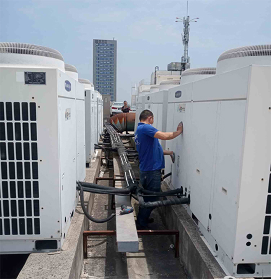 芮城中央空调制热和不制冷系统维修方法